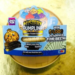 Mystery 4" Dumpling Golden Ticket Edition Blind Pack ~ Sensory Stress Reliever